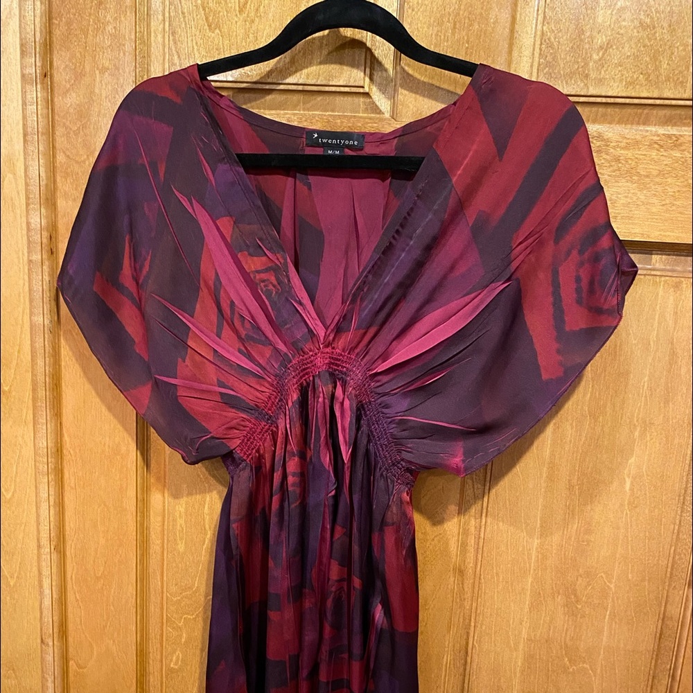 TWENTY ONE Satin Shirt